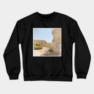 Beautiful Photography from Turkey ancient city historic city Ephesus Theatre Crewneck Sweatshirt